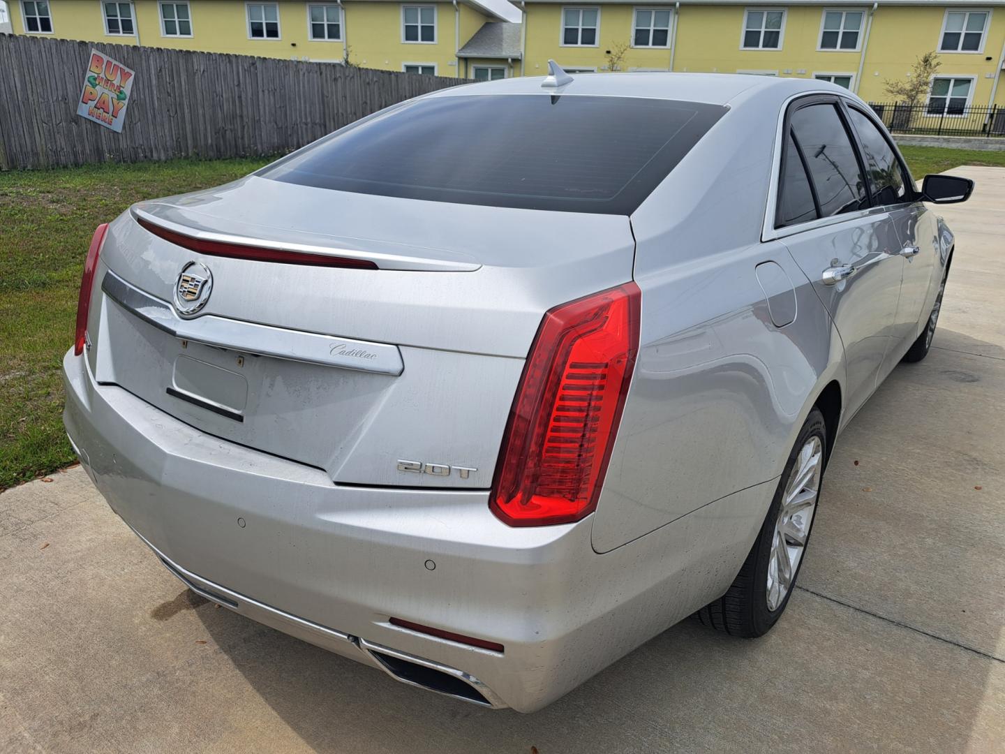 2014 Silver /BLACK Cadillac CTS (1G6AP5SX0E0) , located at 1181 Aurora Rd, Melbourne, FL, 32935, (321) 241-1100, 28.132914, -80.639175 - Photo#2